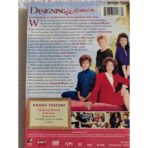 Bundle of 4 "Designing Women" Seasons 1 thru 4  (8 DVD's total) - Picture 8 of 10